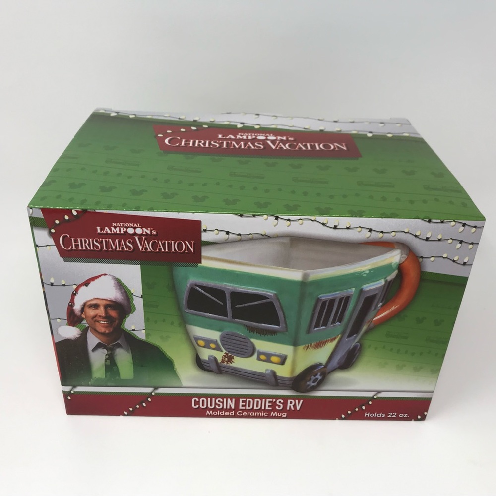 National Lampoon's Christmas Vacation Cousin Eddie's RV Molded 22oz Ceramic Mug